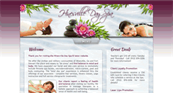 Desktop Screenshot of hinesvilledayspa.com